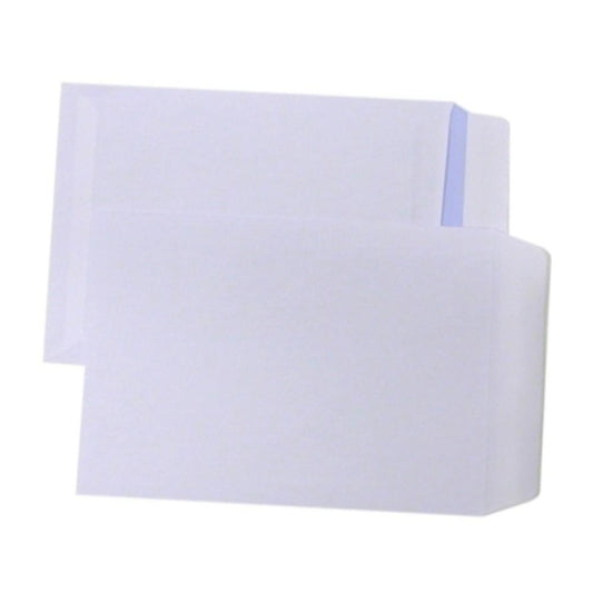 Pack of 50 C5 White Gummed Envelopes